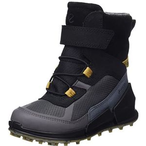ECCO Biom K2 Mid-Cut Boot voor jongens, Multicolor magneet zwart, 31 EU