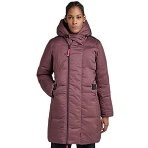 G-STAR G-Whistler Padded Parka voor dames en heren, Paars (Vineyard Wine D22168-D199-D303), M