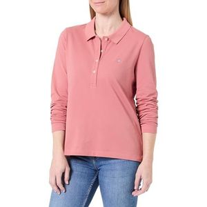 GANT Slim Shield LS Pique Polo, roze, S