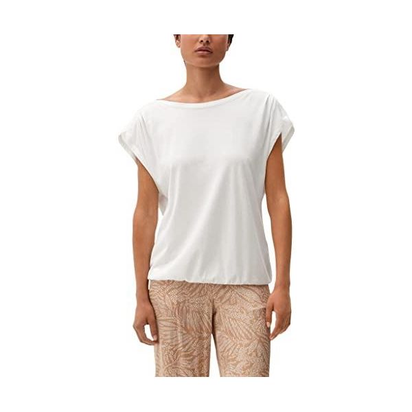 T shirt dames met elastiek onderaan hot sale