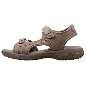 Panama Jack Dames Nilo Basics platte sandaal, Taupe B4, 41 EU