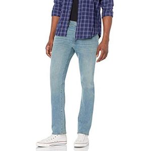 Amazon Essentials Men's Spijkerbroek met slanke pasvorm, Vintage lichtblauw, 32W / 31L