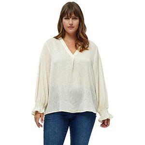 Peppercorn Dames Helena Blouse 1 Curve, Amandelmelk, 18
