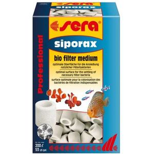 sera Siporax Aquariumfiltermateriaal, 1000 ml (290 g), maximale optimalisatie van biologische filtering, biofilter, medium, biologische filtering voor aquaria
