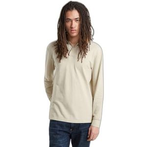 G-star Dunda Core Lange Mouw Poloshirt Beige M 1 Man