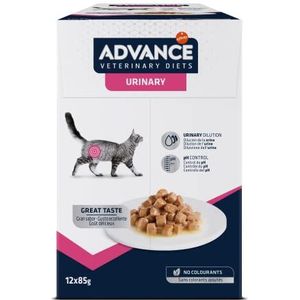 Advance Veterinary Diet Cat Urinary Pouch kattenvoer 12 x 85 gr