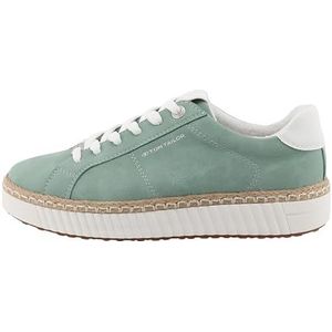 Tom Tailor Dames 9590330003 sneakers, mint, 37 EU, munt, 37 EU