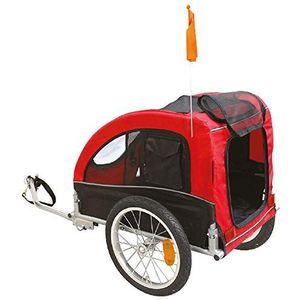 Croci Cargofiets - fietskar en hondenwandelwagen - praktische ruime en comfortabele fietshondendrager - 128 cm lang voor honden met een gewicht tot 40 kg