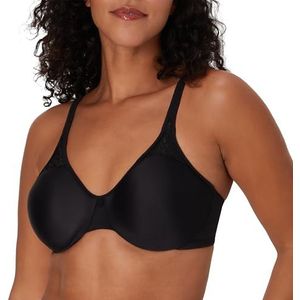 BALI - Minimizer-beha - Zwart - Beugelbeha met Volledige Bedekking - Naadloze Cups