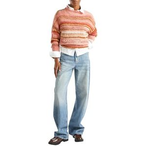 United Colors of Benetton Pullover met rolkraag M/L, Roze, L