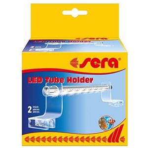 sera LED Tube Holder Clear (2 stuks) - acrylglas houder voor elegante bevestiging van de sera LED X-Change Tubes boven open aquaria