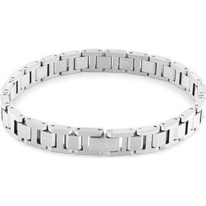 CALVIN KLEIN - Ketting - Roestvrij Staalkleur - Kettingschakels - Clipsluiting