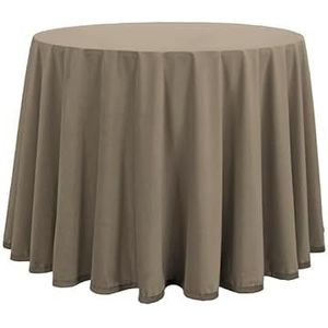 Martina Home Fluwelen ligstoel, 100 cm, rond, taupe