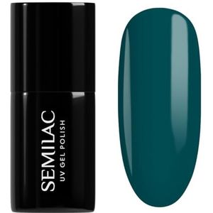 Semilac Gel nagellak, semi-permanent, UV, 074, Prussian Blue, 7 ml