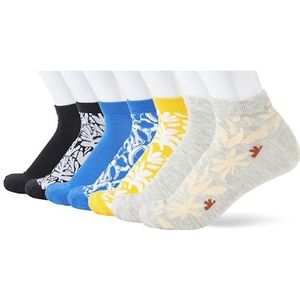 JACMARBELLA Korte sokken, 7 stuks, Dazzling Blue/Pack: Daffodil - LGM - Tap Shoe - Dazzling Blue - LGM - Tap Shoe, One Size