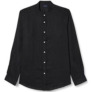 GIANNI LUPO Heren GL7620S Blouse, zwart, XXL, Zwart, S-3XL