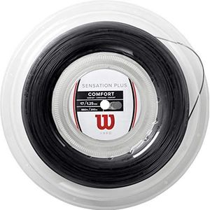 Wilson Tennisssnaren rol Sensation Plus, diameter: 1,28 mm, 200 m, zwart, WR830030117