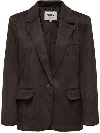 Onlina - Blazer - Omkeerbaar - Knoopsluiting - Lang - Loose Fit