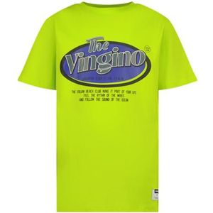 Vingino Boys Haer T-shirt maat 6 van The SO25 Collection, geel, 6 Jaar