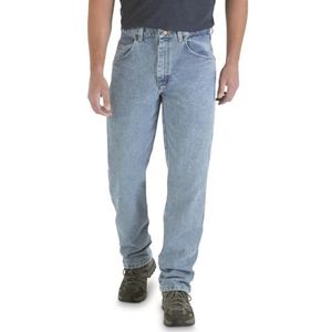 Wrangler Robuuste casual fit Jeanrugged Wear-Jeans voor heren, veelkleurig, XL, Vintage indigo, 46W x 28L