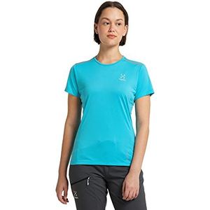 Haglöfs L.i.m Tech T-shirt voor dames, Maui Blauw, XS