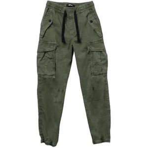 Replay Cargobroek voor jongens, slim fit, 806 Militair Groen, 16 Jaar