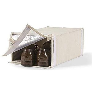 Perfect Più Easybox schoenenrek Modulare Tnt, stof, ecru, 24.0x35.0x16.0 cm