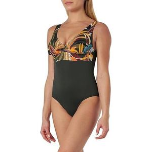 HAUTE PRESSION Dames X8080 C01 T50 eendelig badpak, meerkleurig, 50-60 EU, Meerkleurig, 50-60