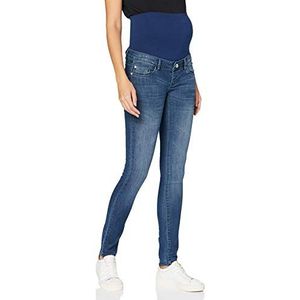 SUPERMOM Dames Jeans OTB Skinny Blauw, Blauwe Denim - P327, 7