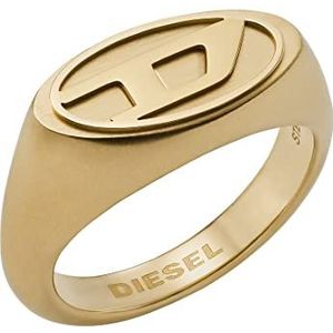 Diesel Gouden Roestvrijstalen D-logoring
