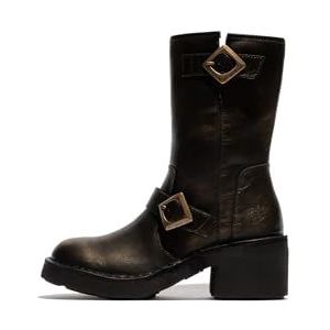 Fly London NATY192FLY Fashion dameslaarzen, goud, maat 35, goudkleurig, 35 EU