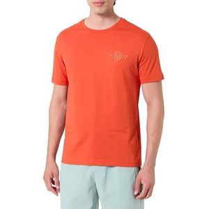Gant - T-shirt - Katoen - Ronde Hals - Regular Fit