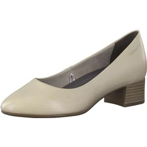 Tamaris Comfort Dames 8-82304-41 comfortabele extra brede comfortabele schoen klassieke alledaagse schoenen zakelijke pumps, ivoor, 38 EU Breed