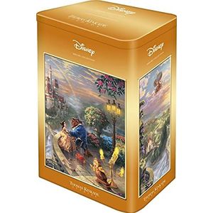 Schmidt Spiele Thomas Kinkade 59926, Disney, Belle en Beest, puzzel van 500 stukjes in vintage blik