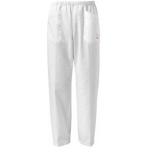 siggi antistatische broek wit, heren, L