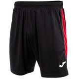 Joma - Glasgow - Shorts - Zwart Rood - Unisex Volwassenen