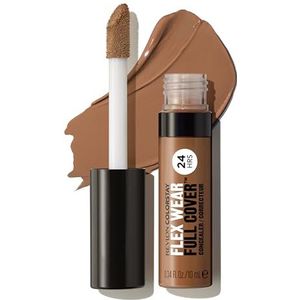 Revlon ColorStay Flex Wear Full Cover, Concealer met volledige dekking, met hoge dekking, verrijkt met hyaluronzuur en vitamine E, flexibele, langdurige textuur, 076 Caramel, 10 ml.