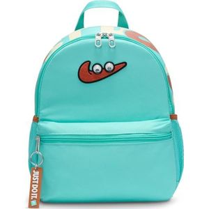 Nike Rugzak Youth Brasilia Jdi Mini Backpack-Swooshy, Green Frost/Green Frost/Dark Russet, FZ7259-300, MISC, Green Frost/Green Frost/Dark Russet, Eén maat, Young Athletes