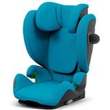 CYBEX Gold autostoel Oplossing G i-Fix, Voor auto's met en zonder ISOFIX, Van ca. 3 tot 12 jaar (100 - 150 cm), Van ca. 15 tot 50 kg, Beach Blue