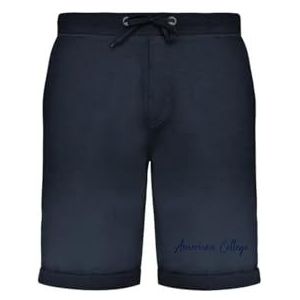 AMERICAN COLLEGE USA Bermuda Short Enfants Garçons Filles Unisex kinderen, Navy Blauw, 12 Jaar