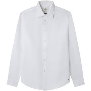 Springfield Dobbby Daily Easy Care T-shirt, wit, S