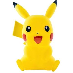 Teknofun - Pokémon Lichtfiguur - Pikachu - 40 cm - Draadloos - Decoreren en Verlichting - 2 Verlichtingsmodi - Met Afstandsbediening - 3 x AAA Batterijen Niet Inbegrepen - Geel