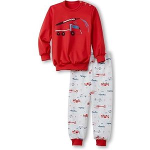 CALIDA Jongens Toddlers Fireman Pyjamaset, Summer Red, Standaard, Summer Red, Eén maat