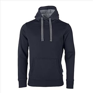 HRM Unisex Sweat Hoodie, Blauw, Maat 4XL I Premium Hoodie voor Dames & Heren met Contrasterende Voering I Basic Hoodie Unisex I Dames- & Herensweatshirt I Hoogwaardige & Duurzame Kleding