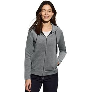 CECIL Two-Tone jas met capuchon, Slate Kaki, L