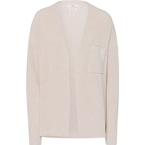 BRAX Dames Style Amelia Pique Polo SOLID poloshirt van katoen poloshirt, Hemp, 36, hemp, 36