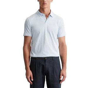 MARC OPOLO - Poloshirt - Korte Mouwen - Biologisch Katoen - Wit