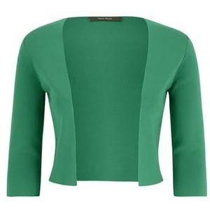 Vera Mont Gebreide damesbolero met lange mouwen, Silky Green, M