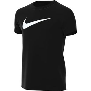 Nike Uniseks-Kind Short Sleeve Top Y Nk Df Park20 Ss Tee Hbr, Zwart/Wit, CW6941-010, S