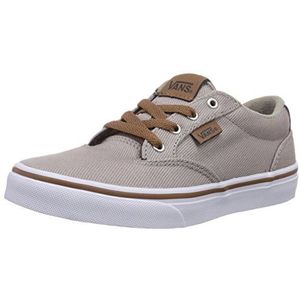 Vans Winston Low-top voor kinderen, Beige Twill Geit Da Foo, 36 EU